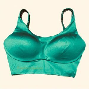 Victorias Secret Lightweight Allegro Medium Support Lined Sports bra Green